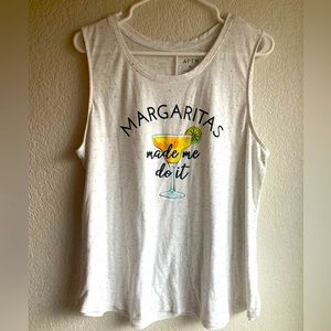 🍹Margaritas Made Me Do It Tank Top Size XL🍹